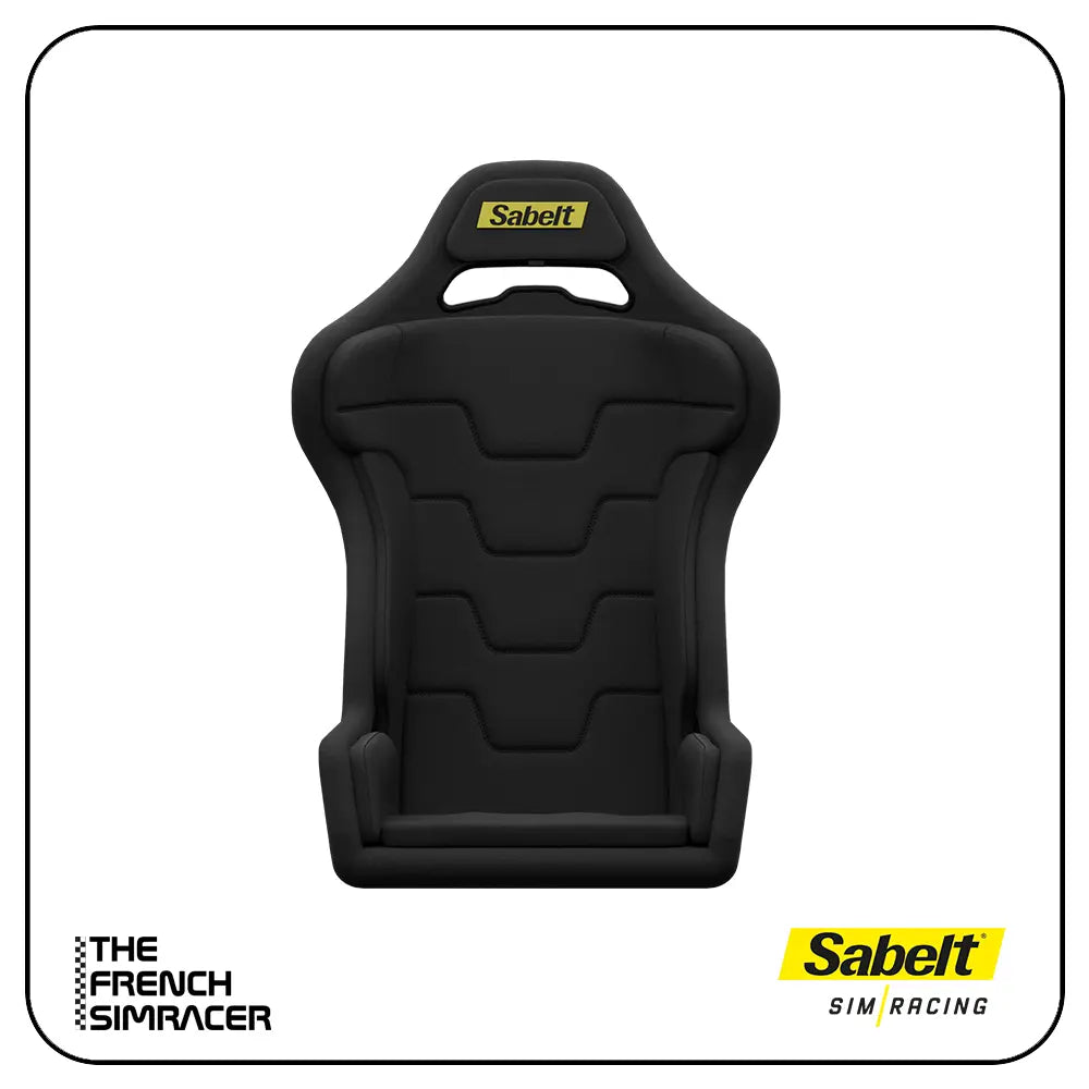 Sabelt SRS-1 Deep Black – Premium Sim Racing Seat - The French Simracer