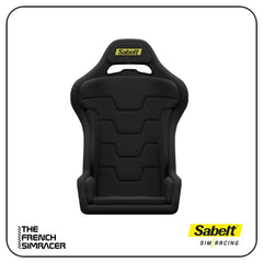 Sabelt SRS-1 Deep Black – Premium Sim Racing Seat - The French Simracer