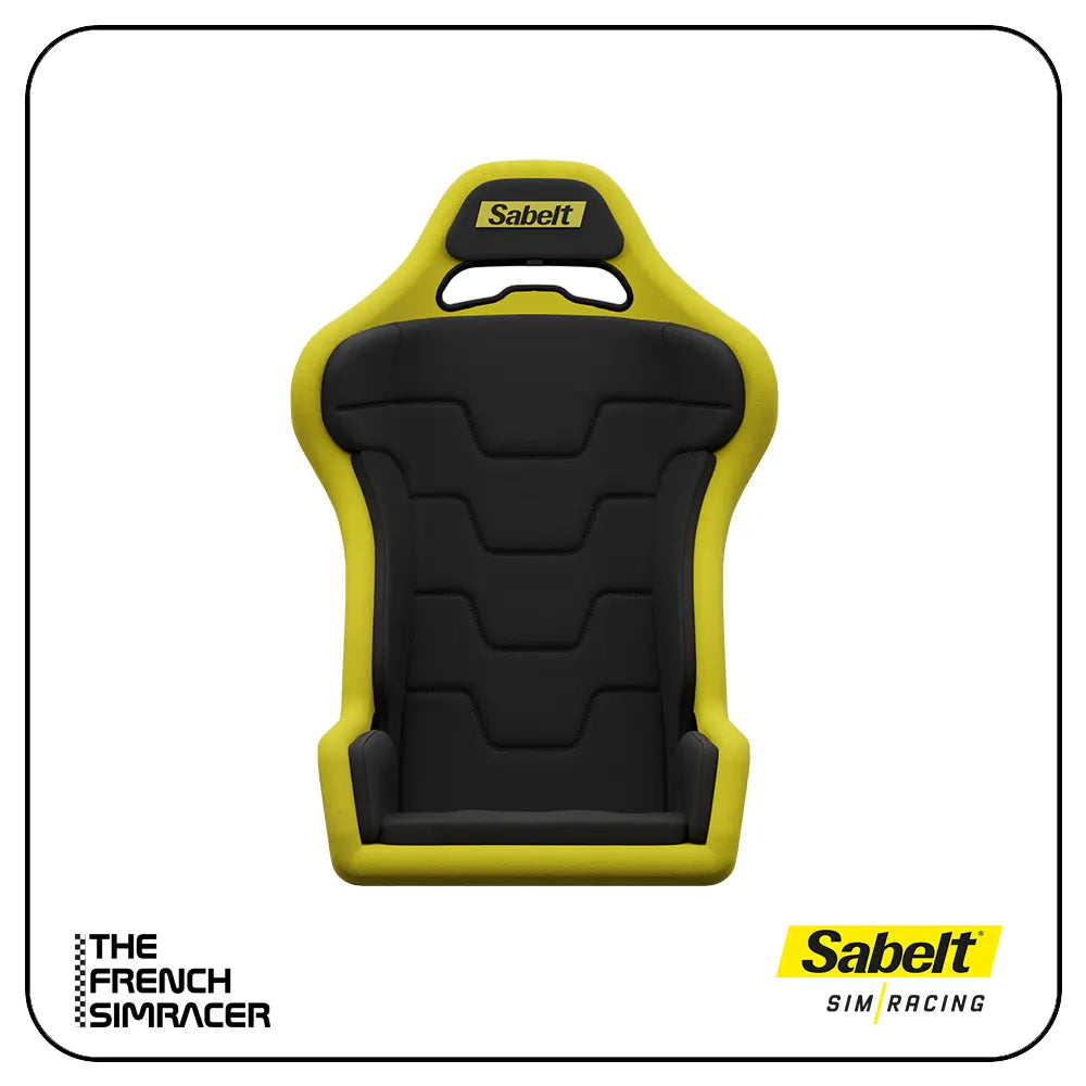 Sabelt SRS-1 Racing Black – Premium Sim Racing Seat - The French Simracer
