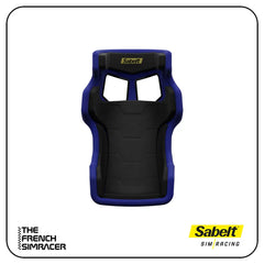 Sabelt SRX-1 Royal Black – Premium Sim Racing Seat (X Series) - The French Simracer