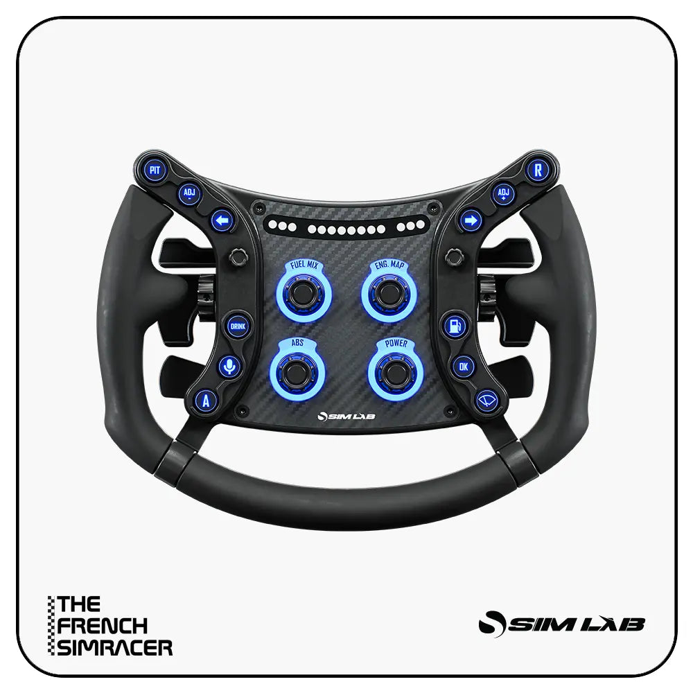 Sim-Lab GTSL Pro Steering Wheel - The French Simracer