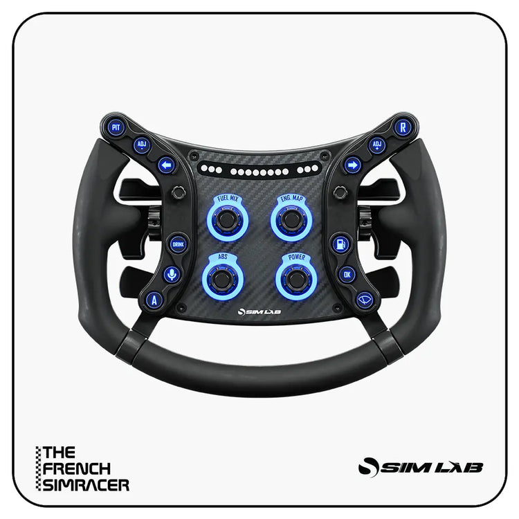 Sim-Lab GTSL Pro Sim Racing Steering Wheel - The French Simracer