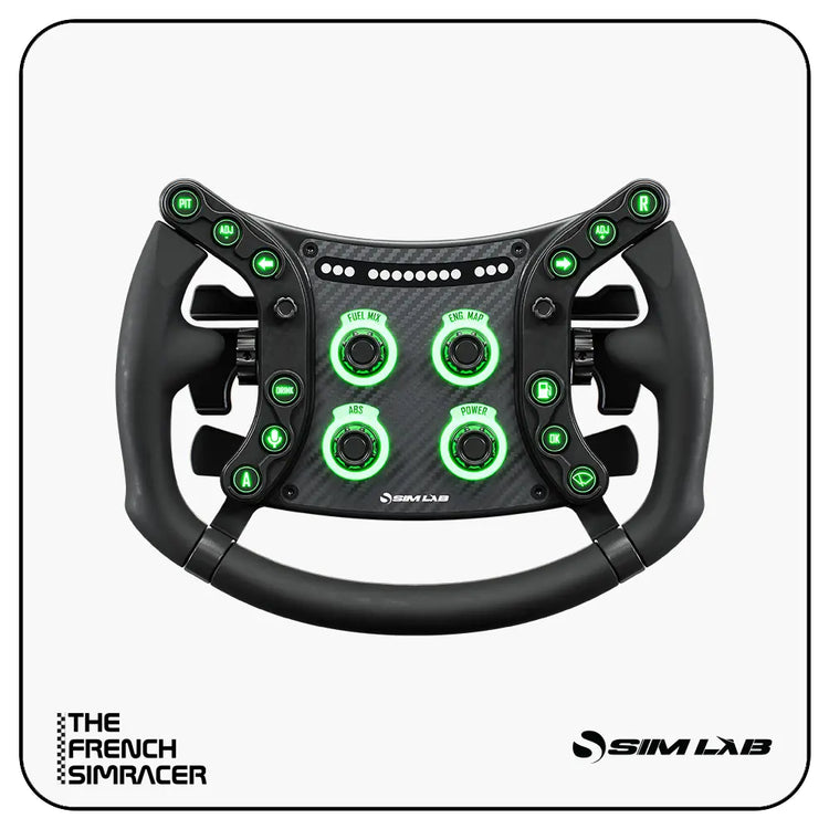 Sim-Lab GTSL Pro Sim Racing Steering Wheel - The French Simracer