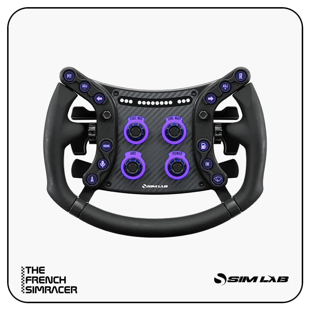 Sim-Lab GTSL Pro Steering Wheel - The French Simracer