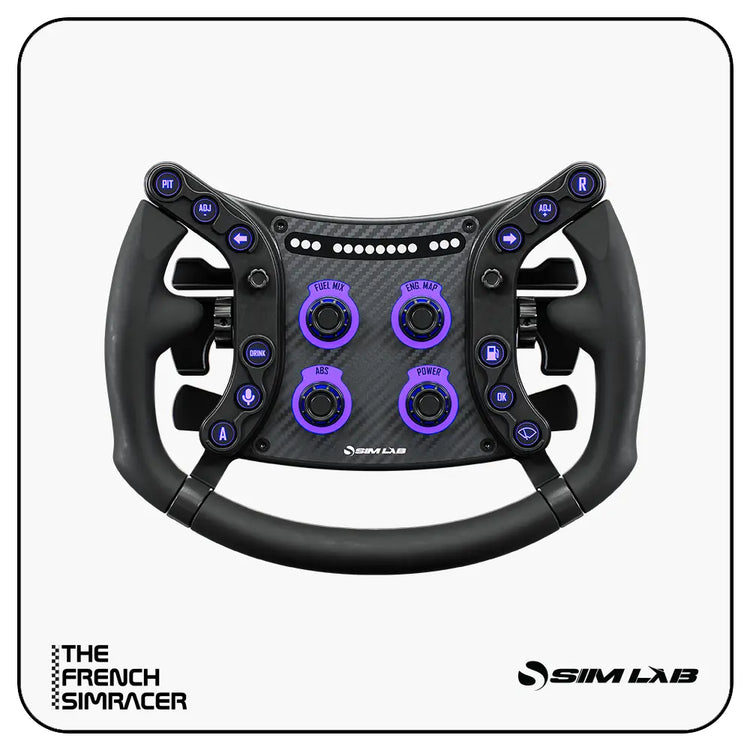 Sim-Lab GTSL Pro Sim Racing Steering Wheel - The French Simracer