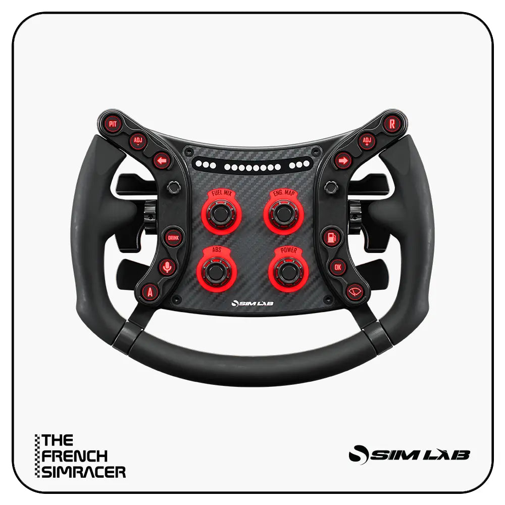 Sim-Lab GTSL Pro Steering Wheel - The French Simracer