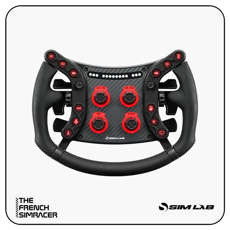 Sim-Lab GTSL Pro Sim Racing Steering Wheel - The French Simracer