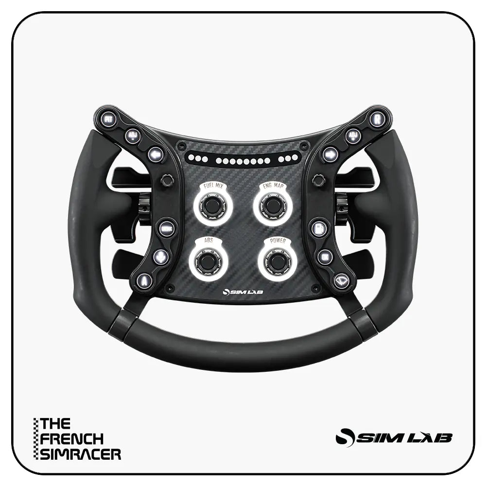 Sim-Lab GTSL Pro Steering Wheel - The French Simracer