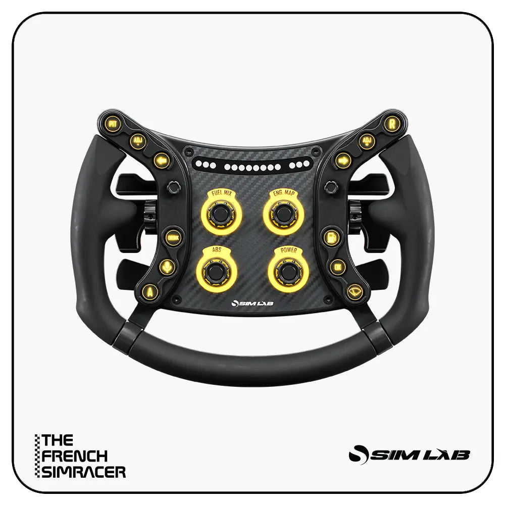 Sim-Lab GTSL Pro Steering Wheel - The French Simracer