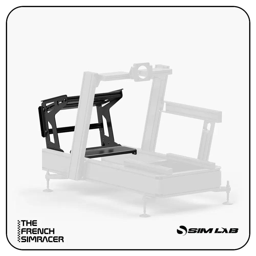 Sim-Lab Inverted Pedal Rack V2 - The French Simracer