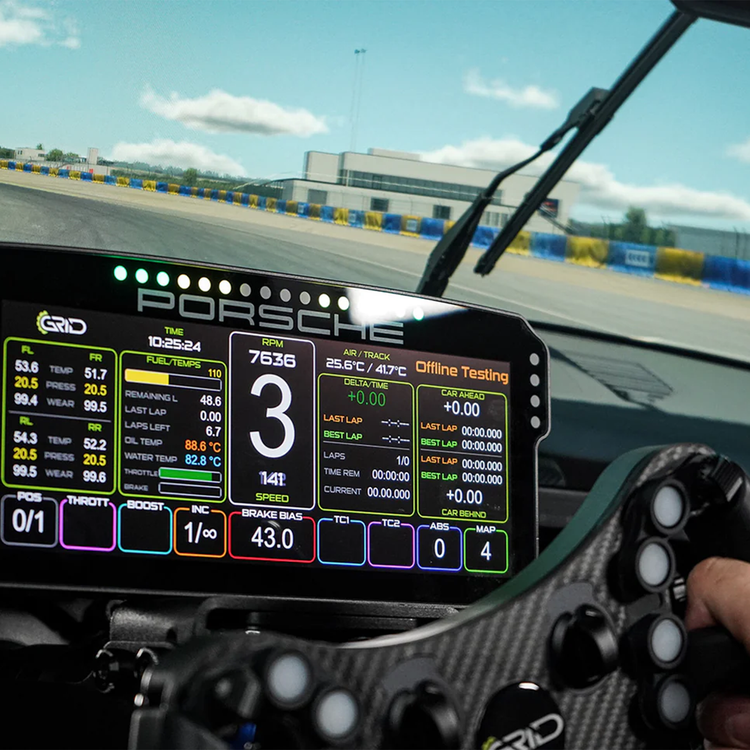 Sim-Lab Porsche 911 GT3 Cup Dashboard Display Unit - The French Simracer