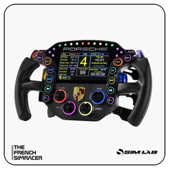 Sim-Lab Porsche 911 RSR Sim Racing Steering Wheel - The French Simracer