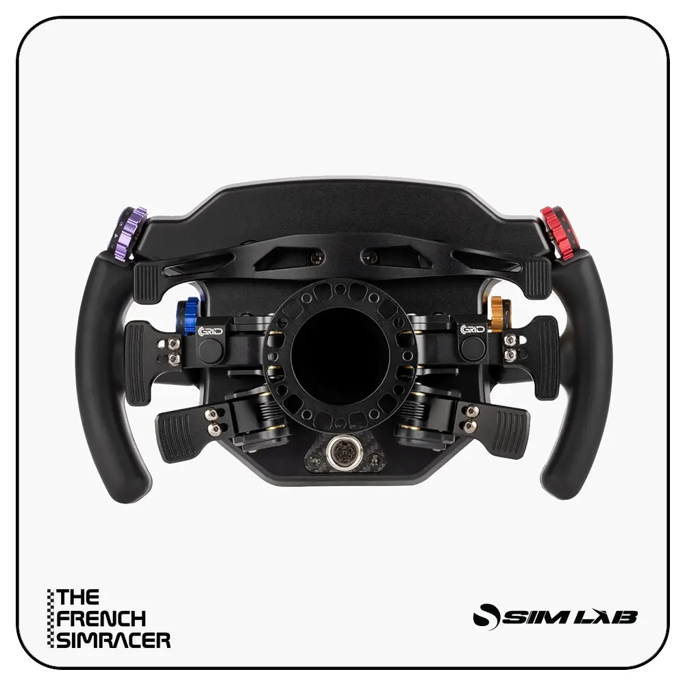 Sim-Lab Porsche 911 RSR Sim Racing Steering Wheel - The French Simracer