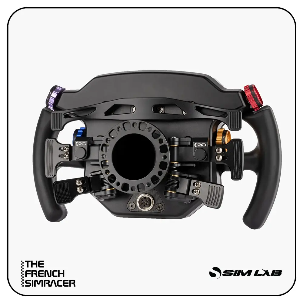 Sim-Lab Porsche 911 RSR Sim Racing Steering Wheel - The French Simracer
