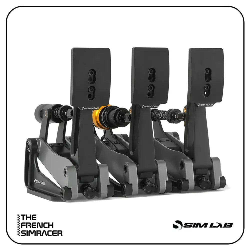 Sim-Lab XP1 Loadcell Pedal Set (Bundle/Fournisseur) - The French Simracer
