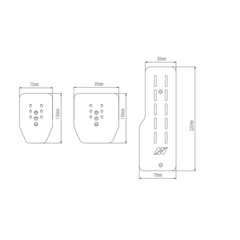SimNet FacePlates Kit - The French Simracer