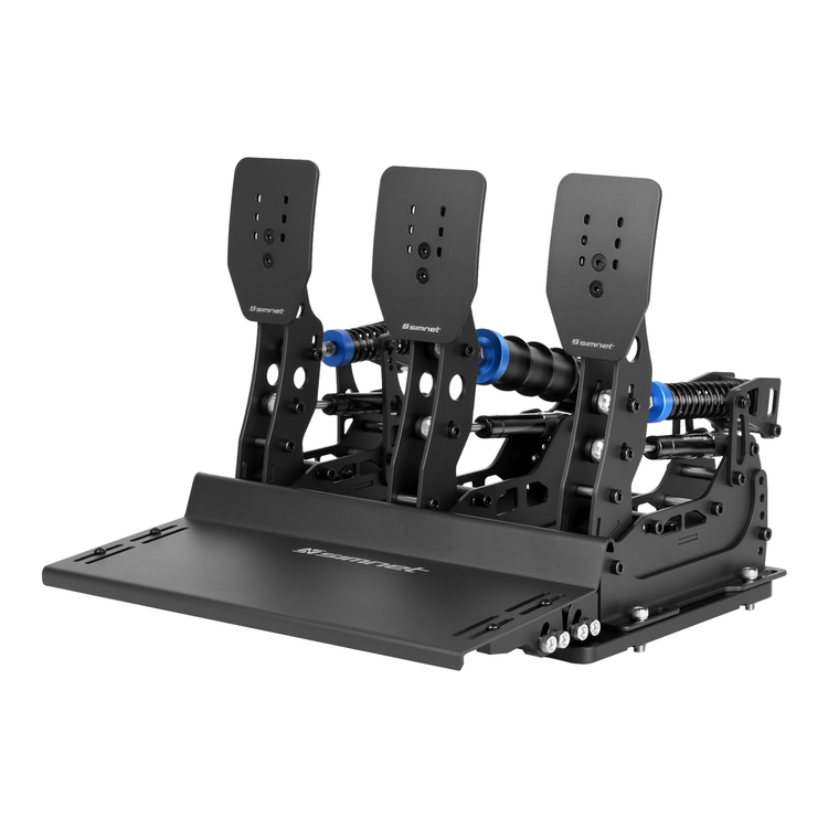 Pédalier load cell SimNet SP Evo 3 pédales avec Baseplate, vue 2