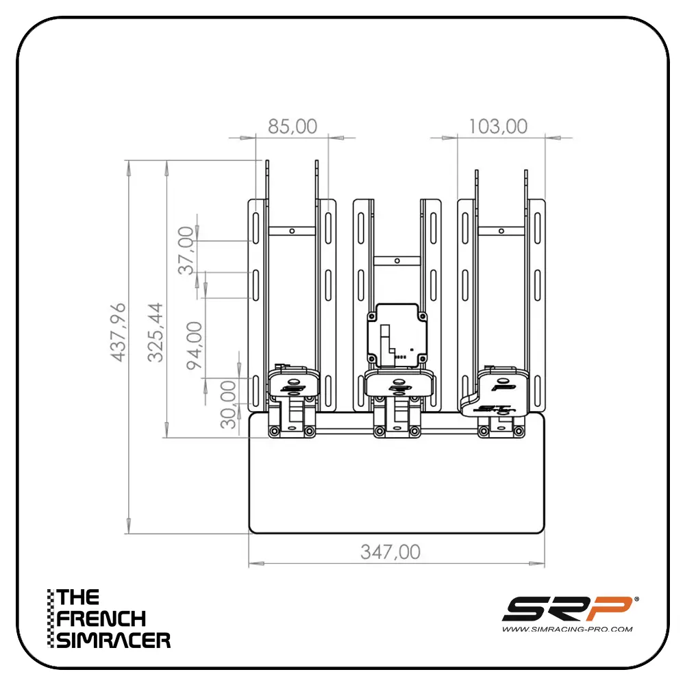 SimRacing-Pro GT-S Pedals - The French Simracer