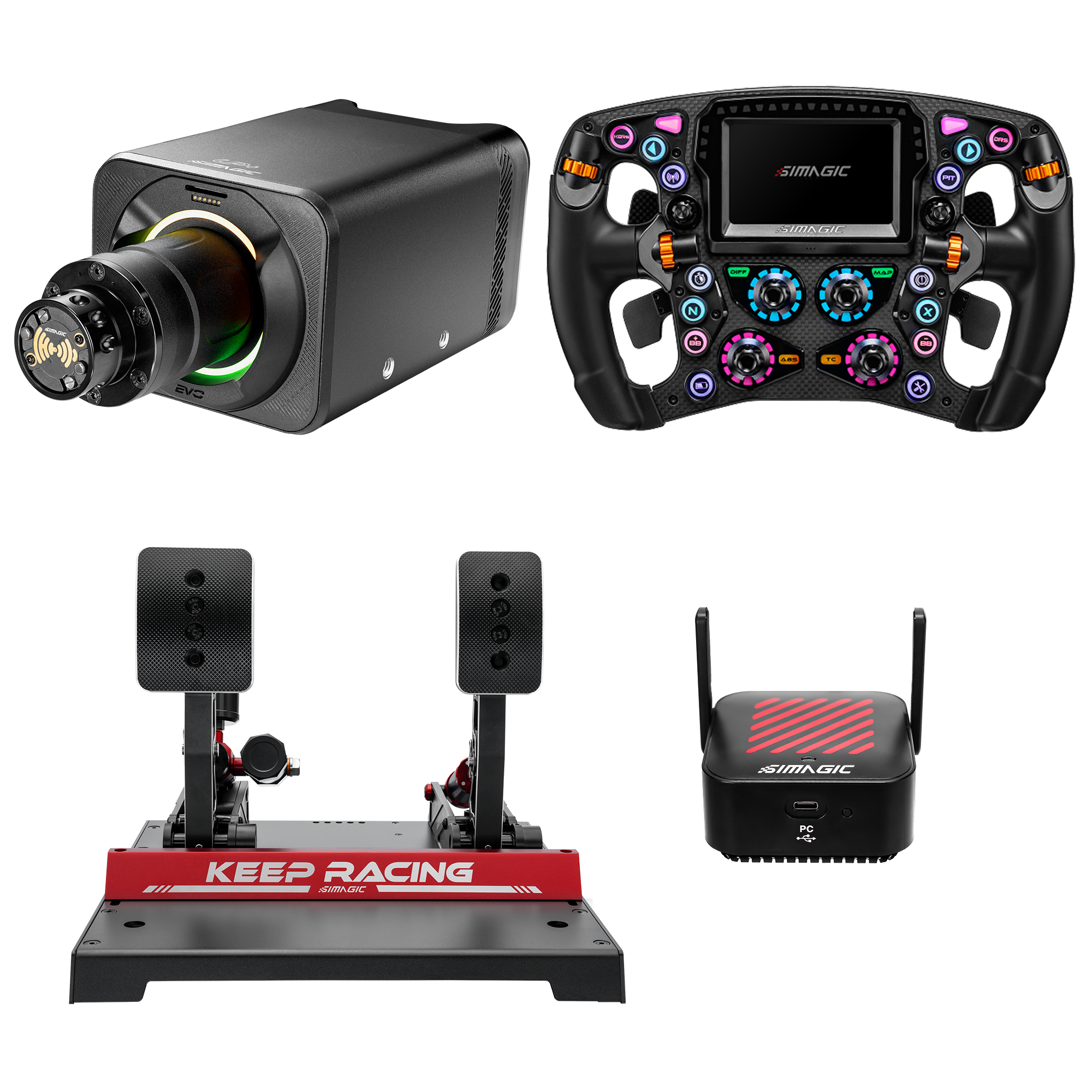 Simagic 18Nm Pro Bundle - The French Simracer