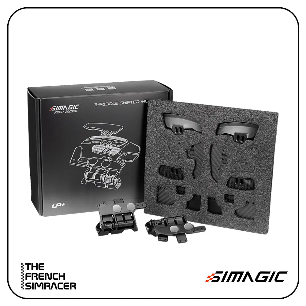 Simagic 3-Paddle Shifter Module - The French Simracer