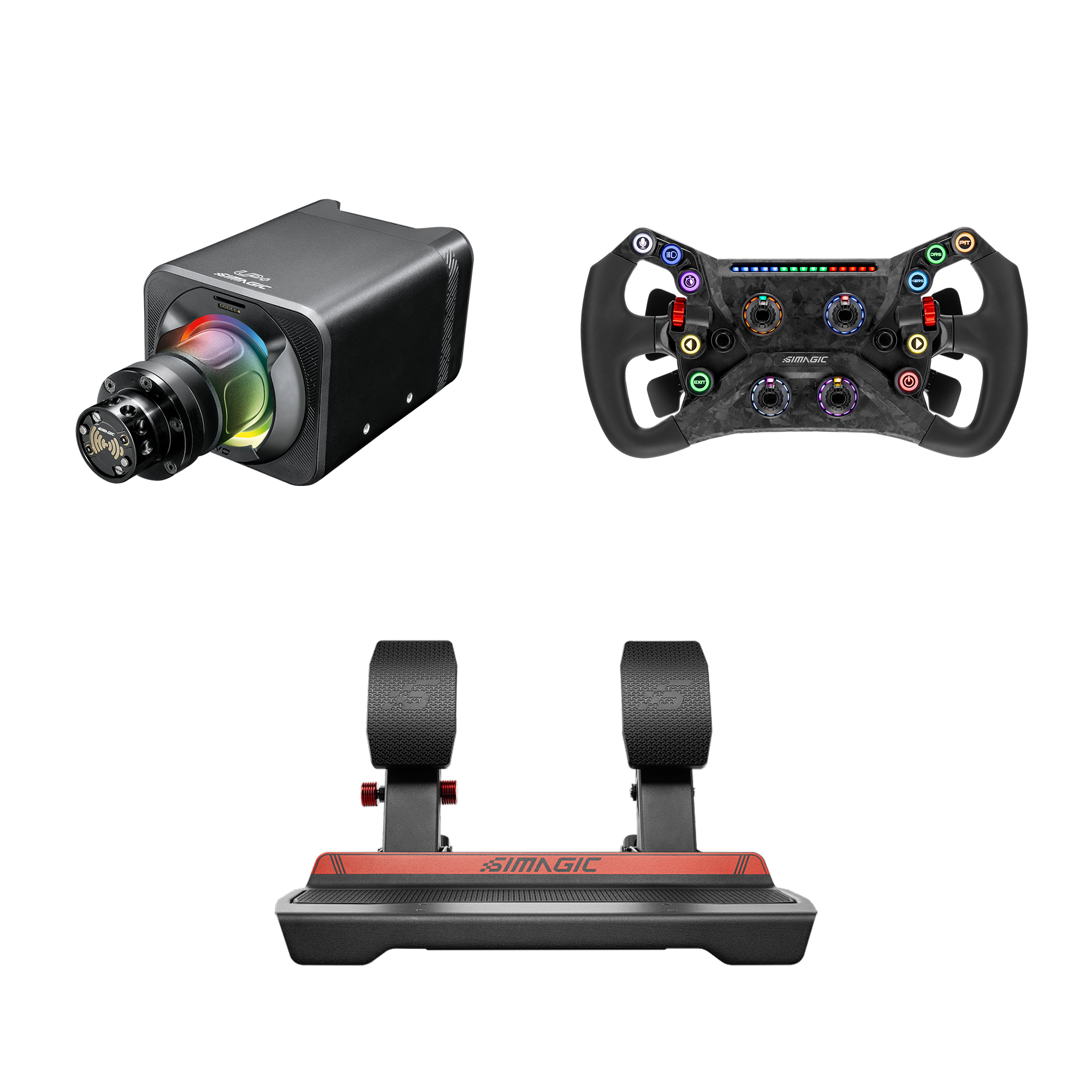 Simagic 9Nm Green Flag Bundle - GT - The French Simracer