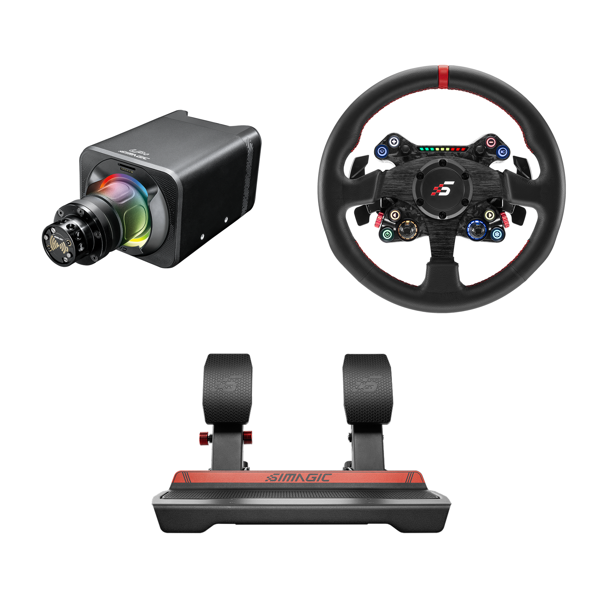 Simagic 9Nm Green Flag Bundle - Rally - The French Simracer