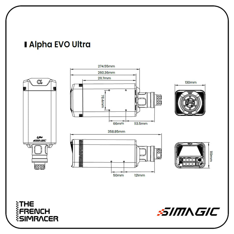 Simagic Alpha EVO Ultra 28Nm - The French Simracer