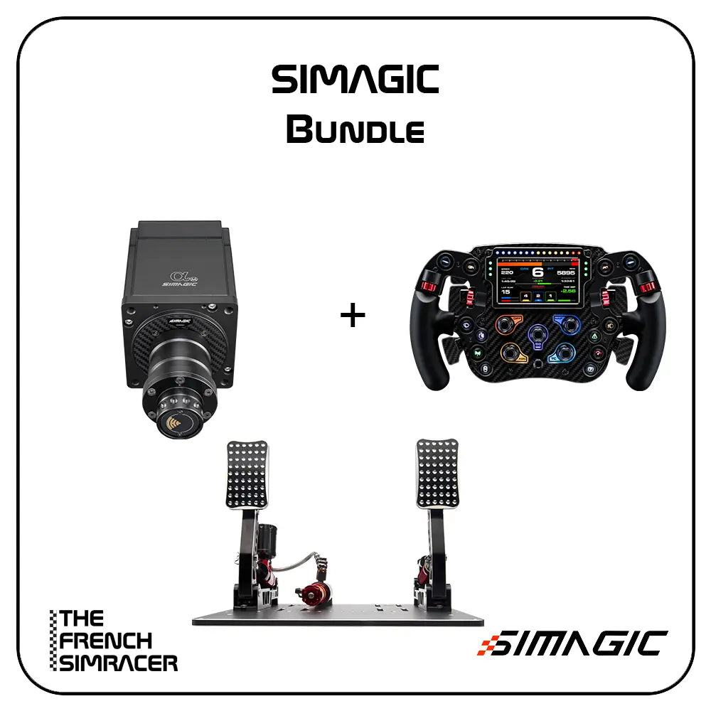 Simagic - Build your own Base + Wheel + Pedals Bundle Simagic