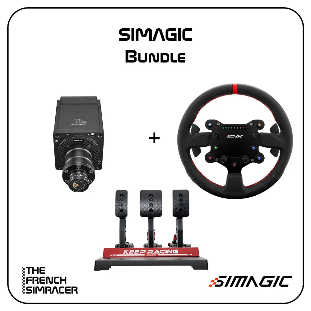 Simagic - Build your own Base + Wheel + Pedals Bundle Simagic