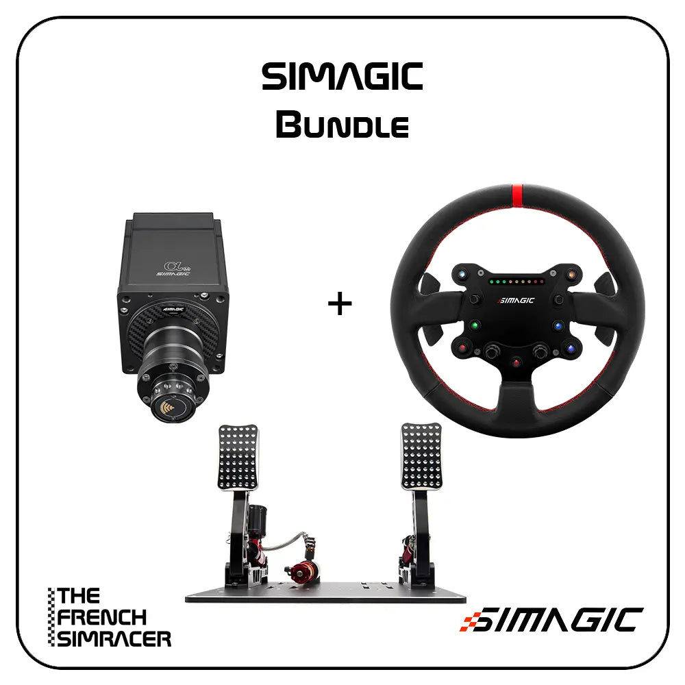 Simagic - Build your own Base + Wheel + Pedals Bundle Simagic