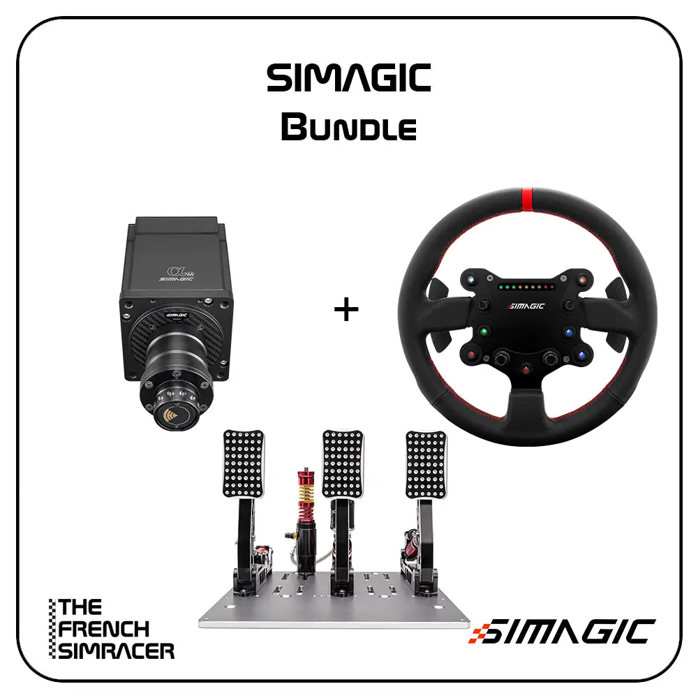 Simagic - Build your own Base + Wheel + Pedals Bundle Simagic