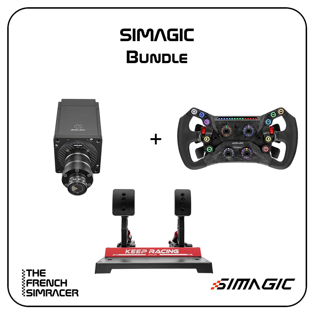 Simagic - Build your own Base + Wheel + Pedals Bundle Simagic