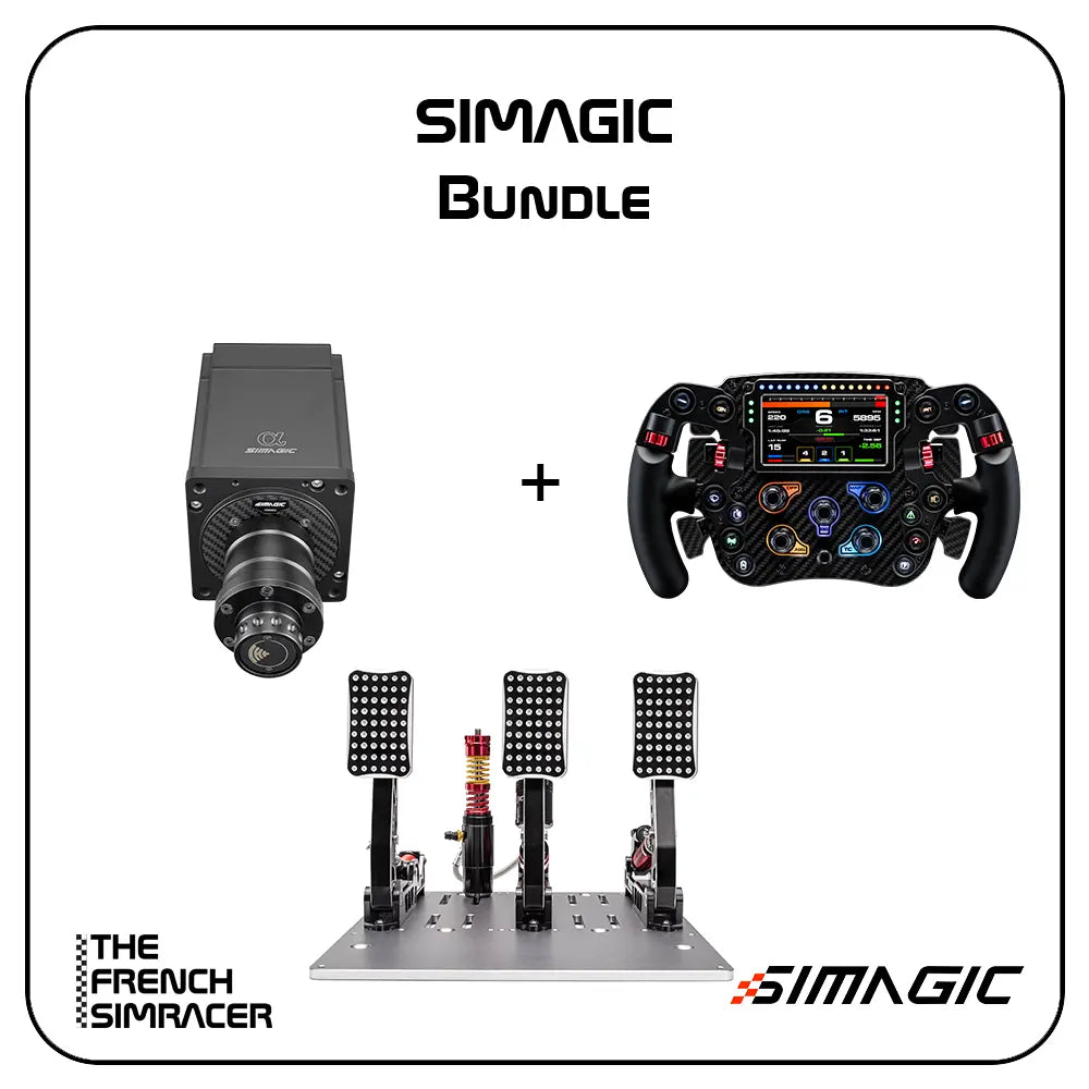 Simagic - Build your own Base + Wheel + Pedals Bundle Simagic