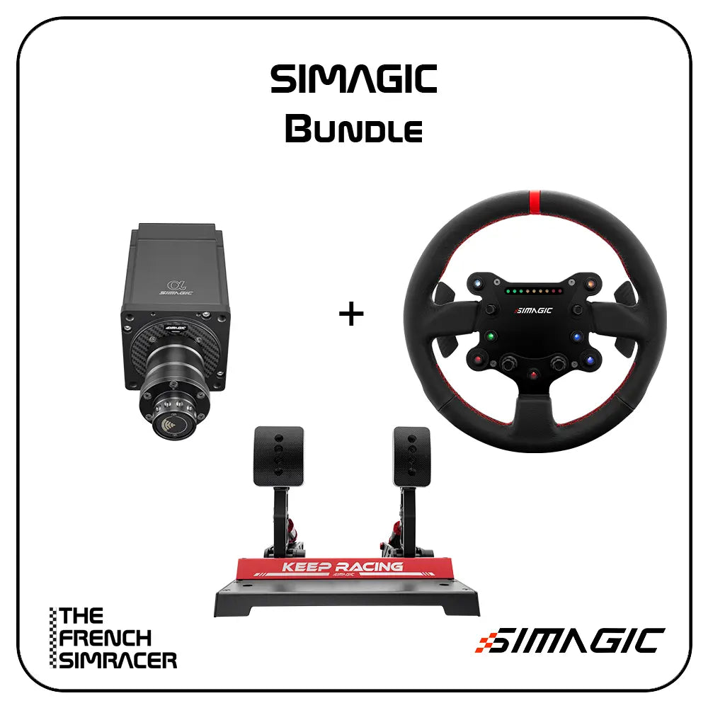 Simagic - Build your own Base + Wheel + Pedals Bundle Simagic