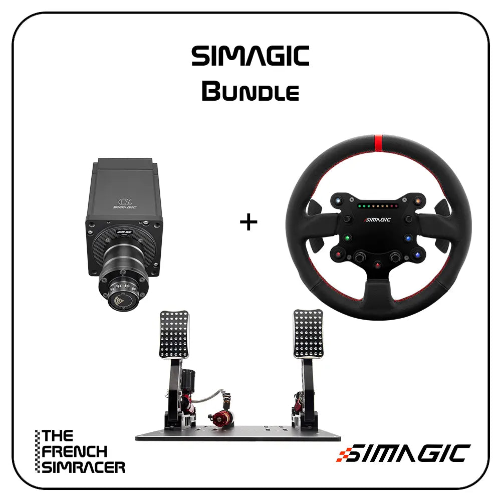 Simagic - Build your own Base + Wheel + Pedals Bundle Simagic