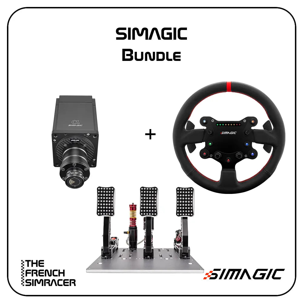 Simagic - Build your own Base + Wheel + Pedals Bundle Simagic