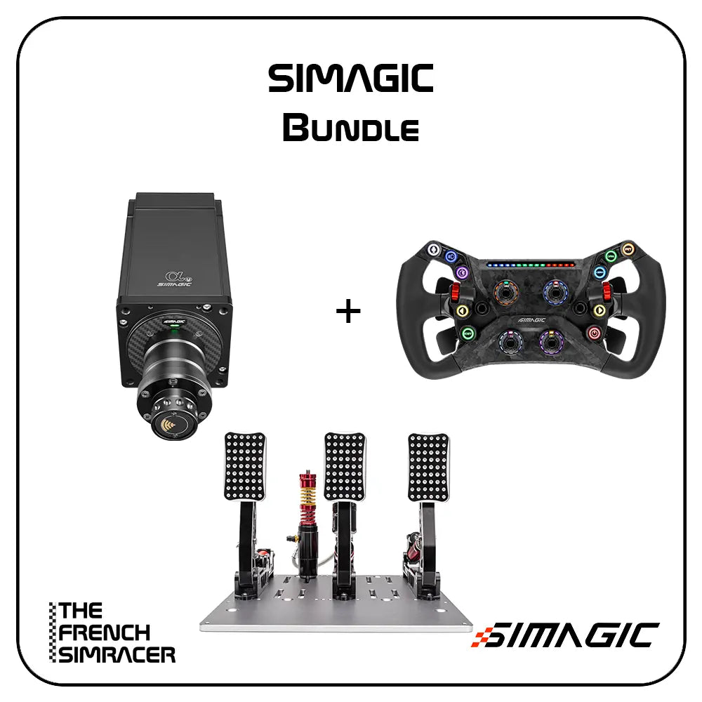 Simagic - Build your own Base + Wheel + Pedals Bundle Simagic