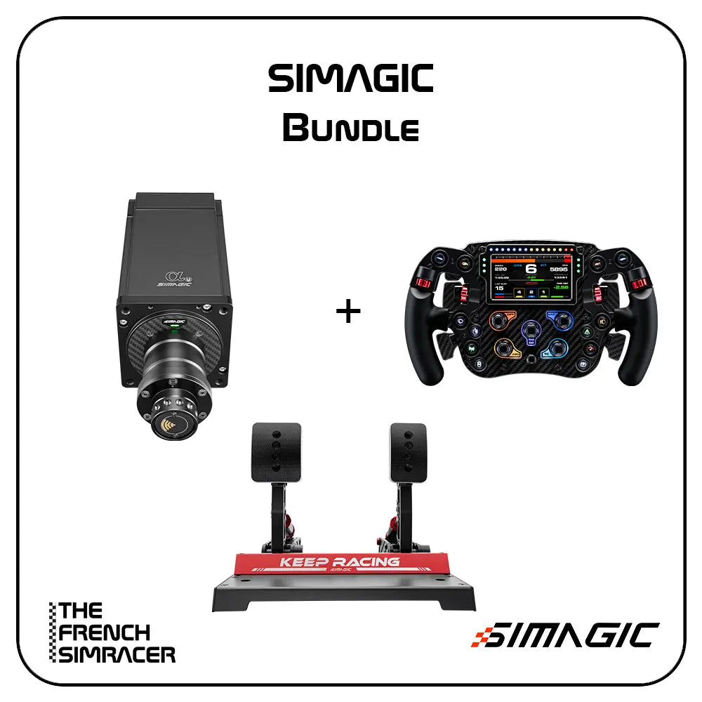 Simagic - Build your own Base + Wheel + Pedals Bundle Simagic