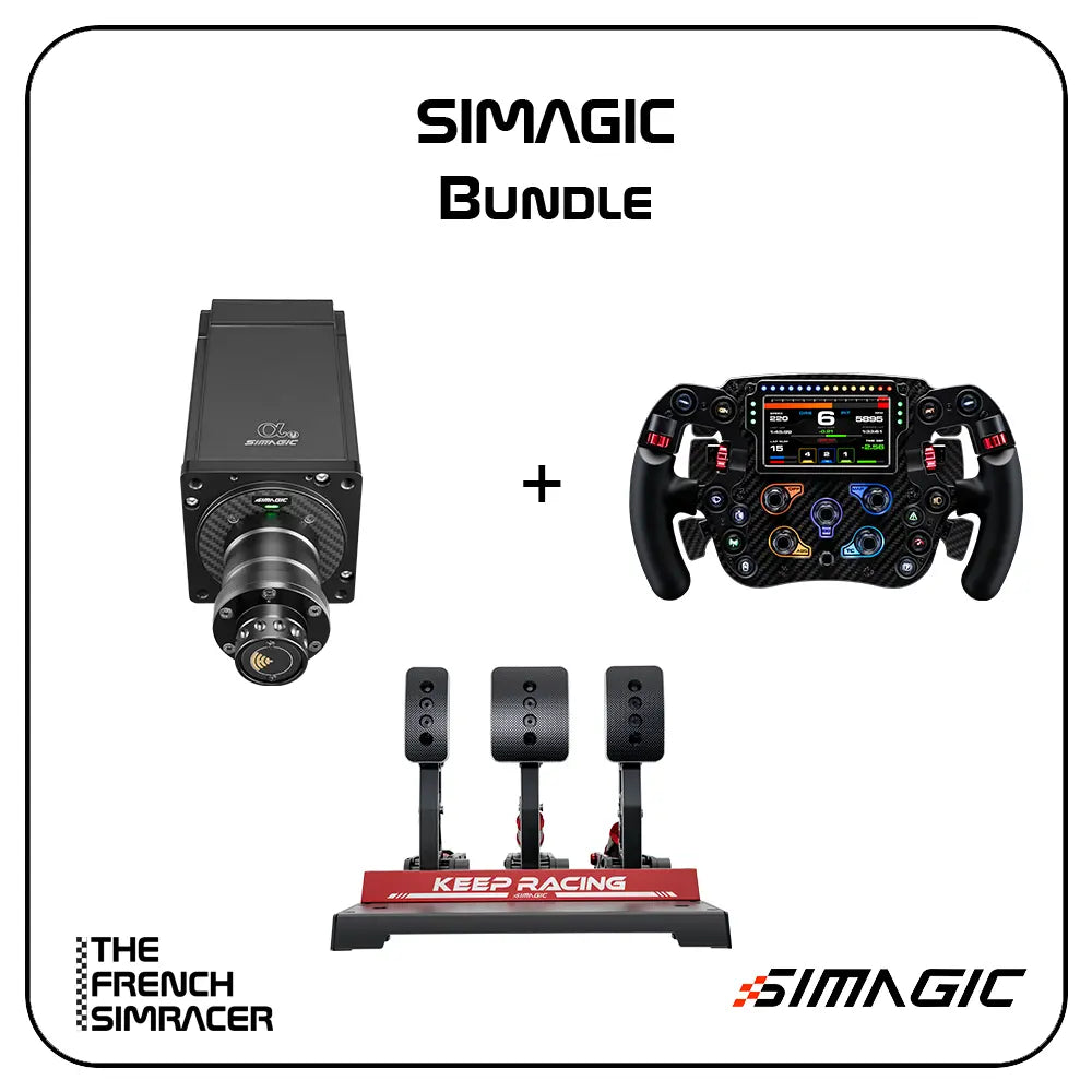 Simagic - Build your own Base + Wheel + Pedals Bundle Simagic