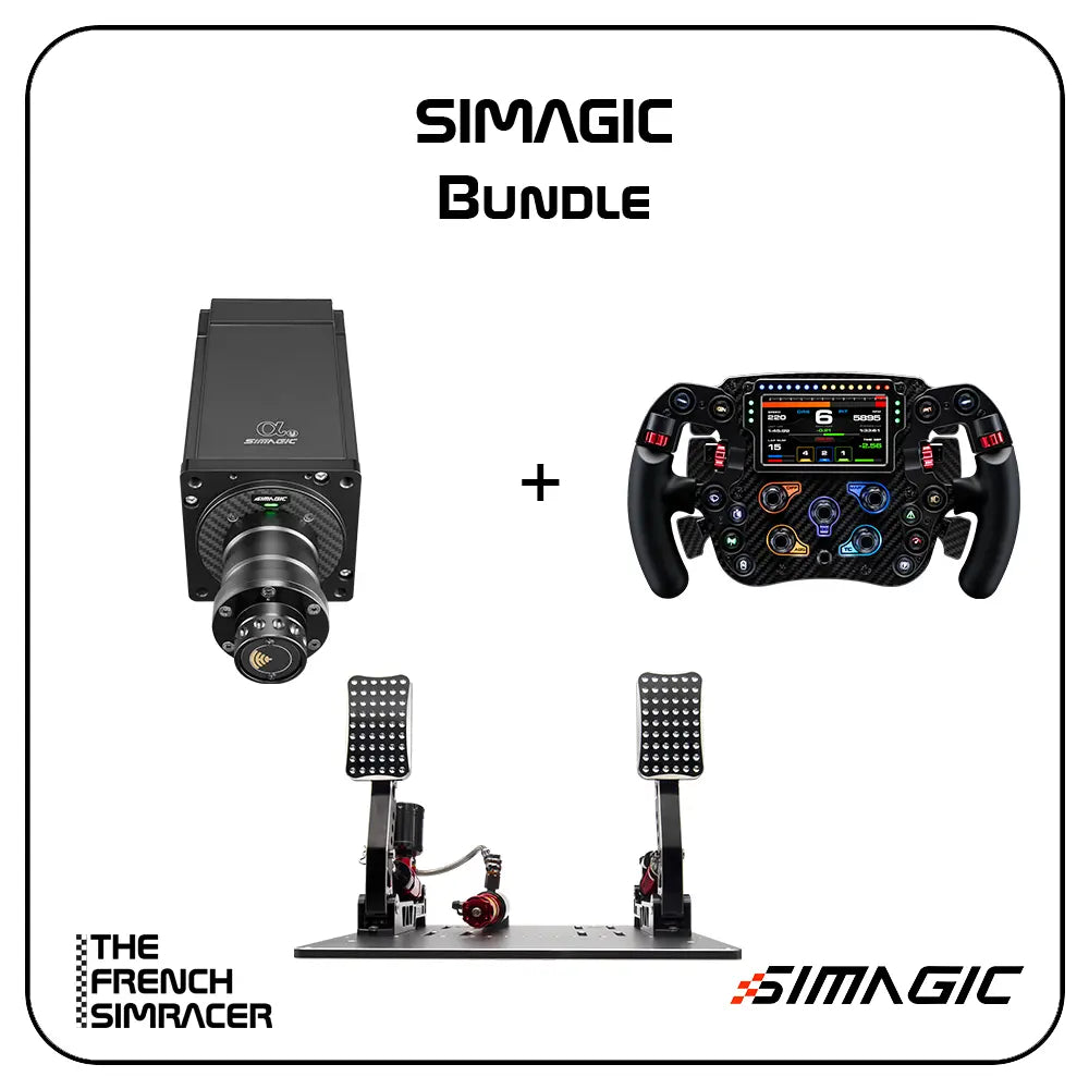 Simagic - Build your own Base + Wheel + Pedals Bundle Simagic