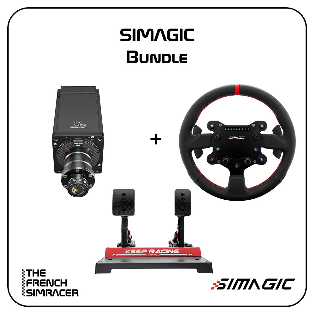 Simagic - Build your own Base + Wheel + Pedals Bundle Simagic