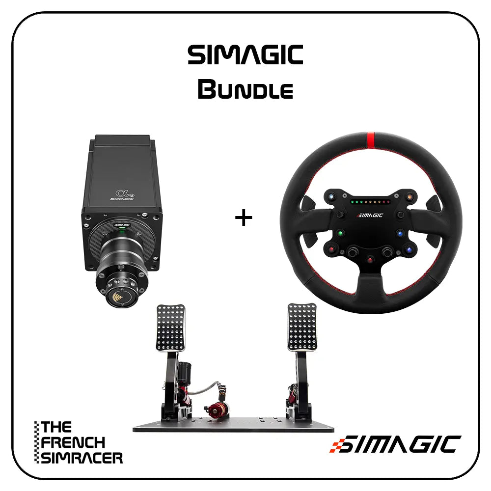 Simagic - Build your own Base + Wheel + Pedals Bundle Simagic