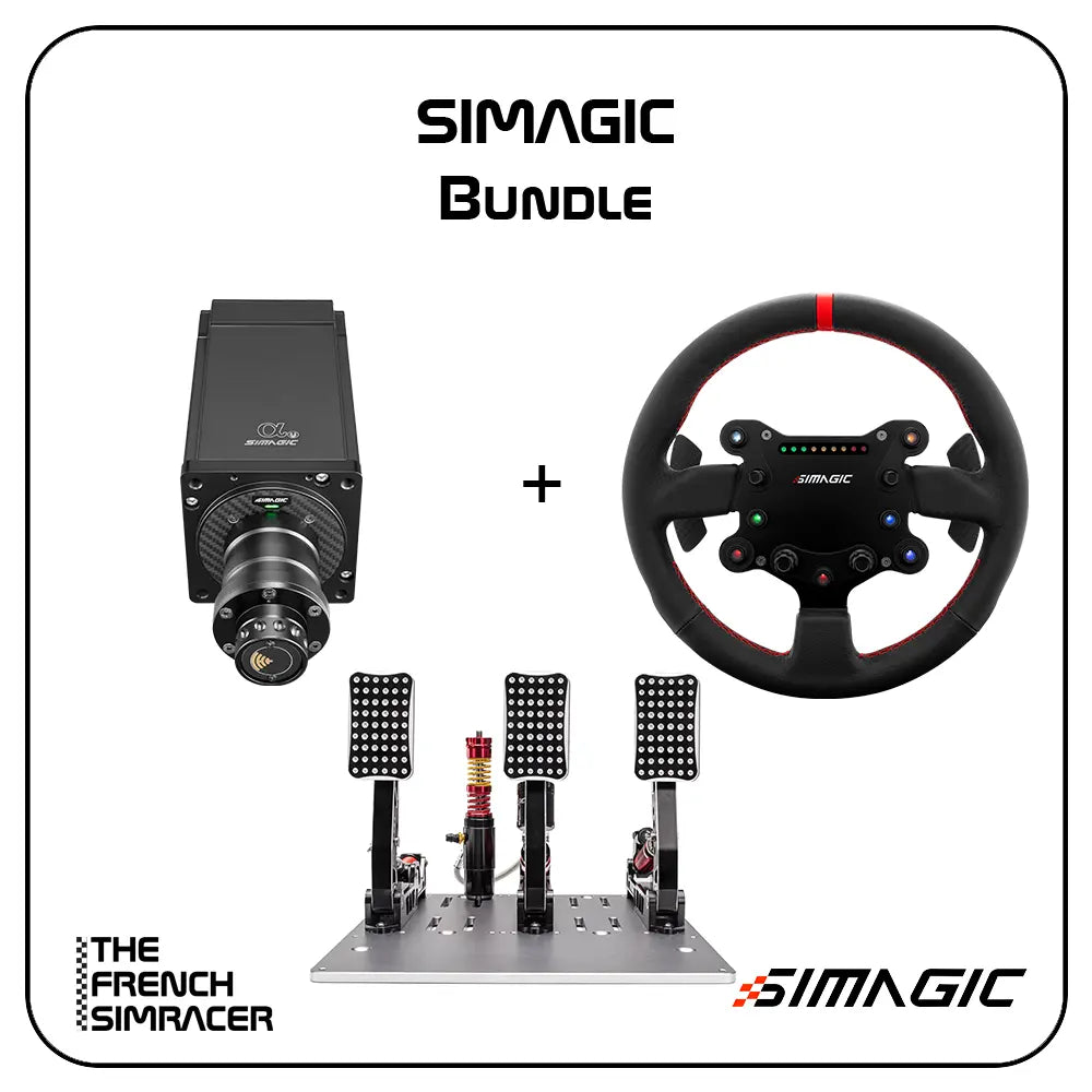 Simagic - Build your own Base + Wheel + Pedals Bundle Simagic