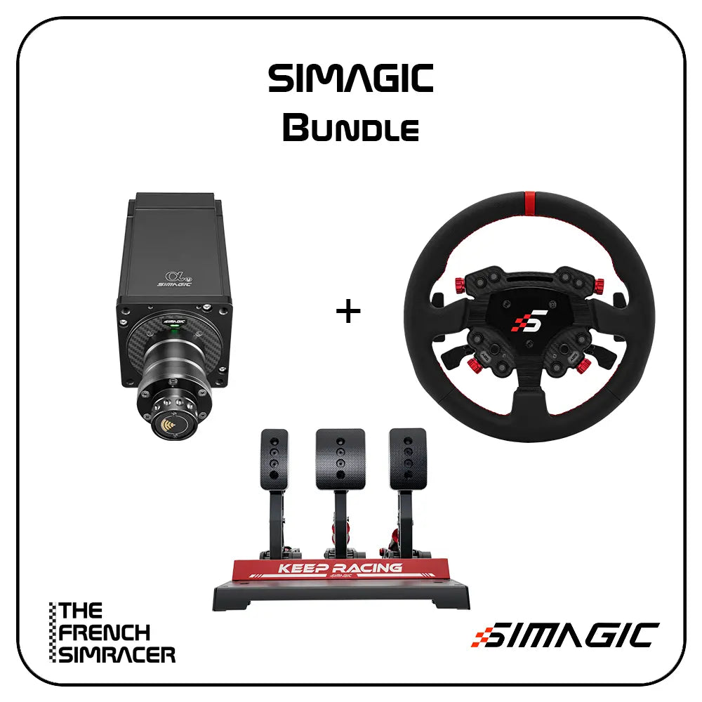 Simagic - Build your own Base + Wheel + Pedals Bundle Simagic