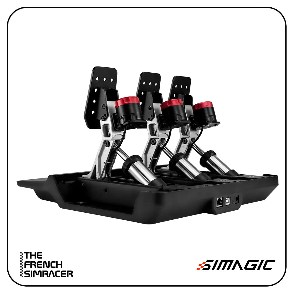 Simagic P-HPR GT Linear Haptic Pedal Reactor | The French