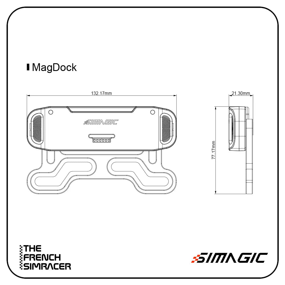 Simagic MagicDash 4 Dash Bundle - The French Simracer