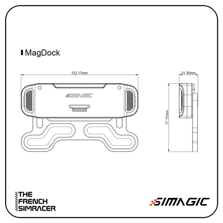 Simagic MagicDash 4 Dash Bundle - The French Simracer