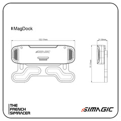 Simagic MagicDash 4 Dash Bundle - The French Simracer