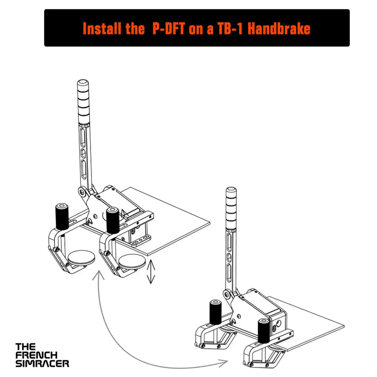 Simagic - Multifunctional Desk Fixture - P-DFT - The French Simracer