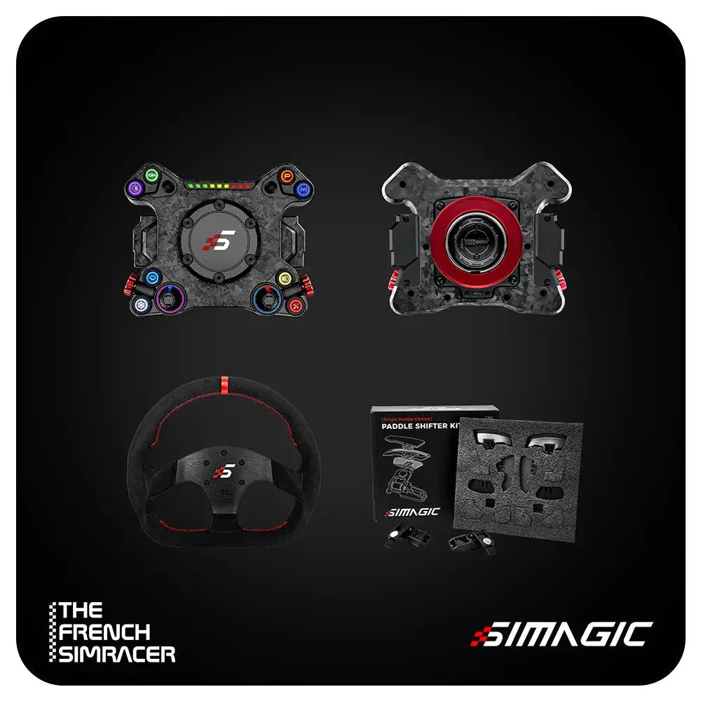 Simagic Neo X Hub Bundle with Wheel - The French Simracer